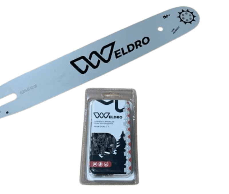 Kit Sabre Corrente mot 0.325" 1.6mm 67L 33,5D MS 260 Weldro